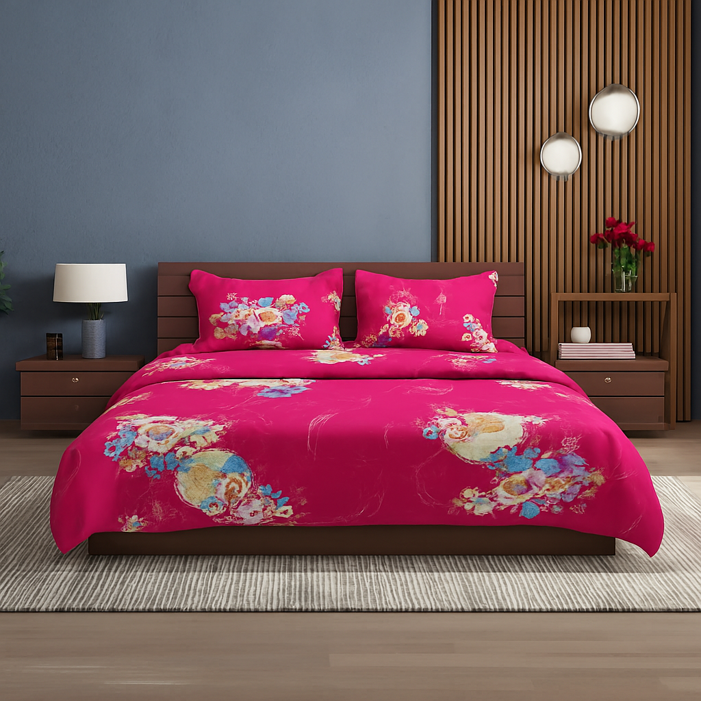 Pinky Flow 5pcs Comforter Set (PQCF-1624) - Image 2