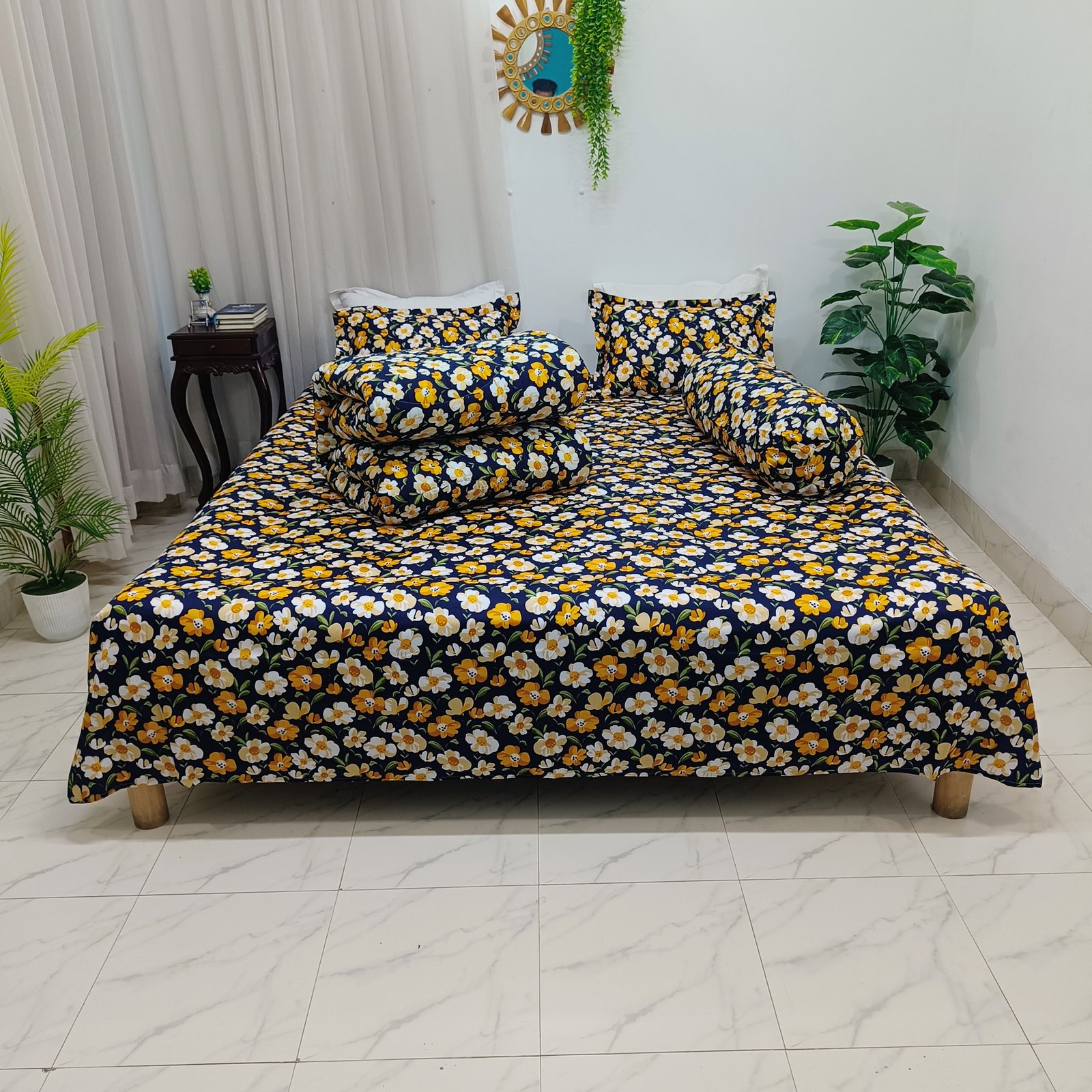 Blossom Elegance 5pcs Comforter Ser (PQCF-1613) - Image 4