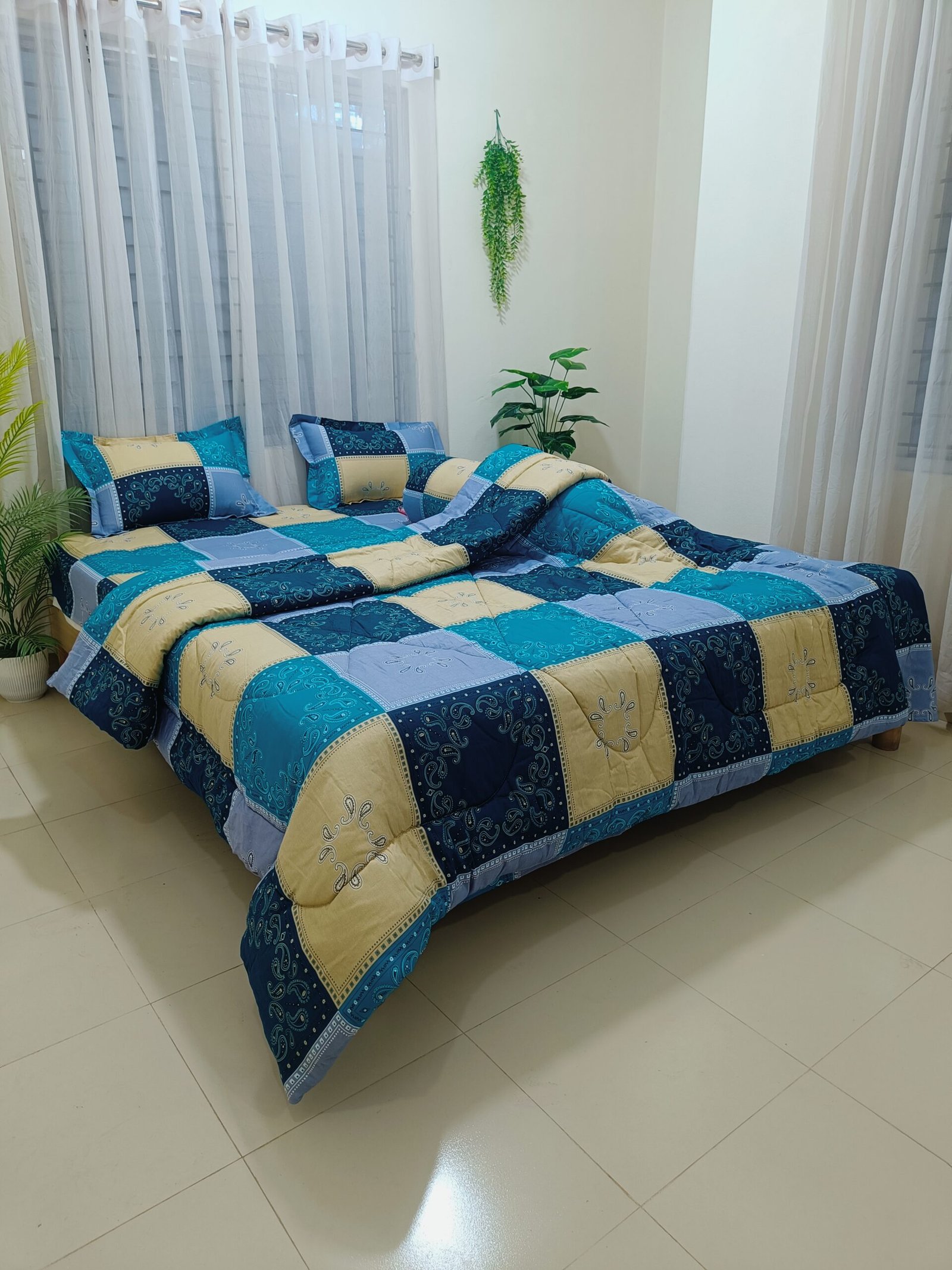 Blossom Elegance 5pcs Comforter Ser (PQCF-1607) - Image 4