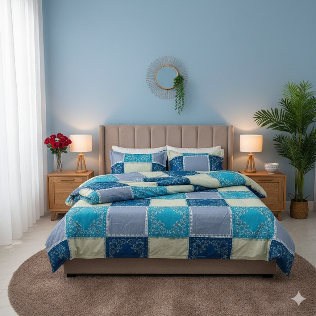 Blossom Elegance 5pcs Comforter Ser (PQCF-1607) - Image 2